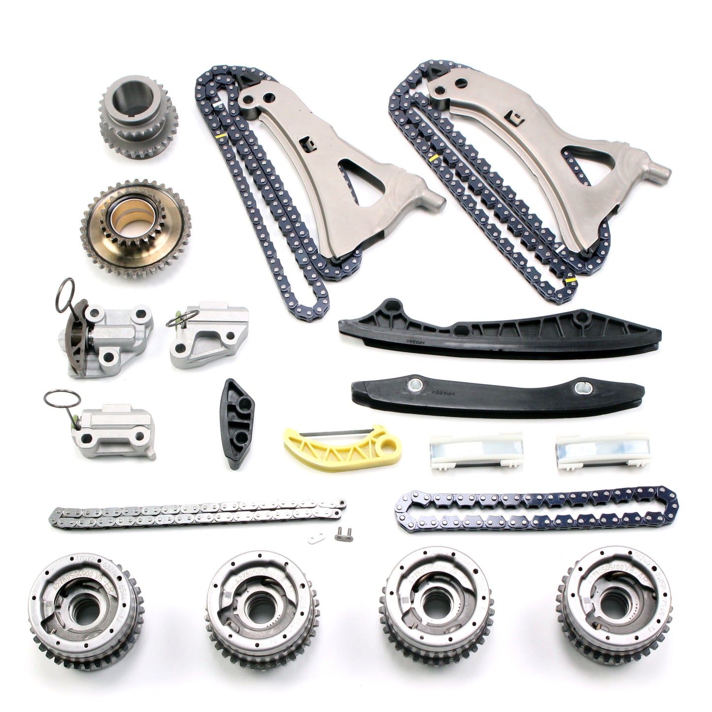 Timing Chain Kit W/ VVT Gear Fit 12-19 Mercedes 4.7L V8 turbocharged M278