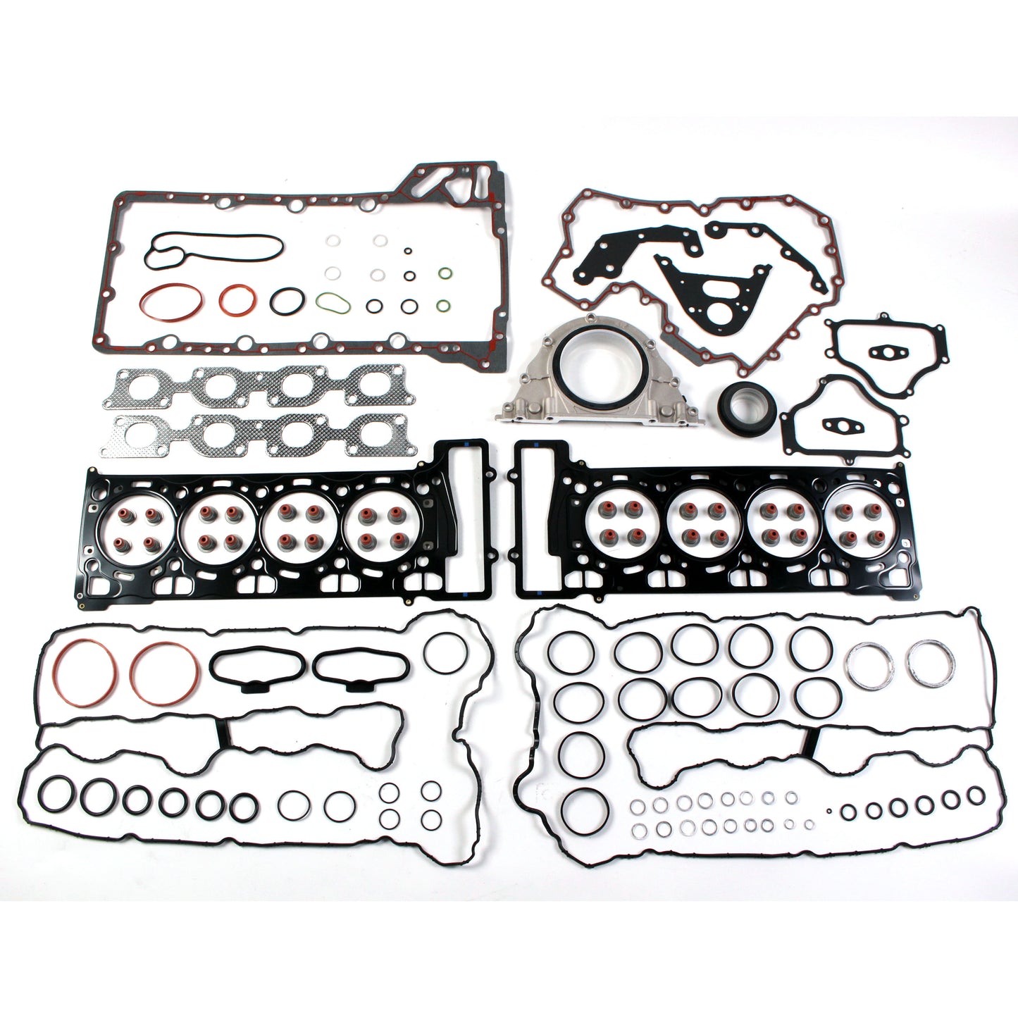 N63B44A Full Engine Gasket Set Fit for 08-14 BMW 550i 650i 750i 750Li X5 X6 F10 F11 F07 F12 F13 F01 F02 F03 F04 E70 E71 E72 Alpina B7 B7L F01 F02 F03 F04 4.4L V8 Turbo