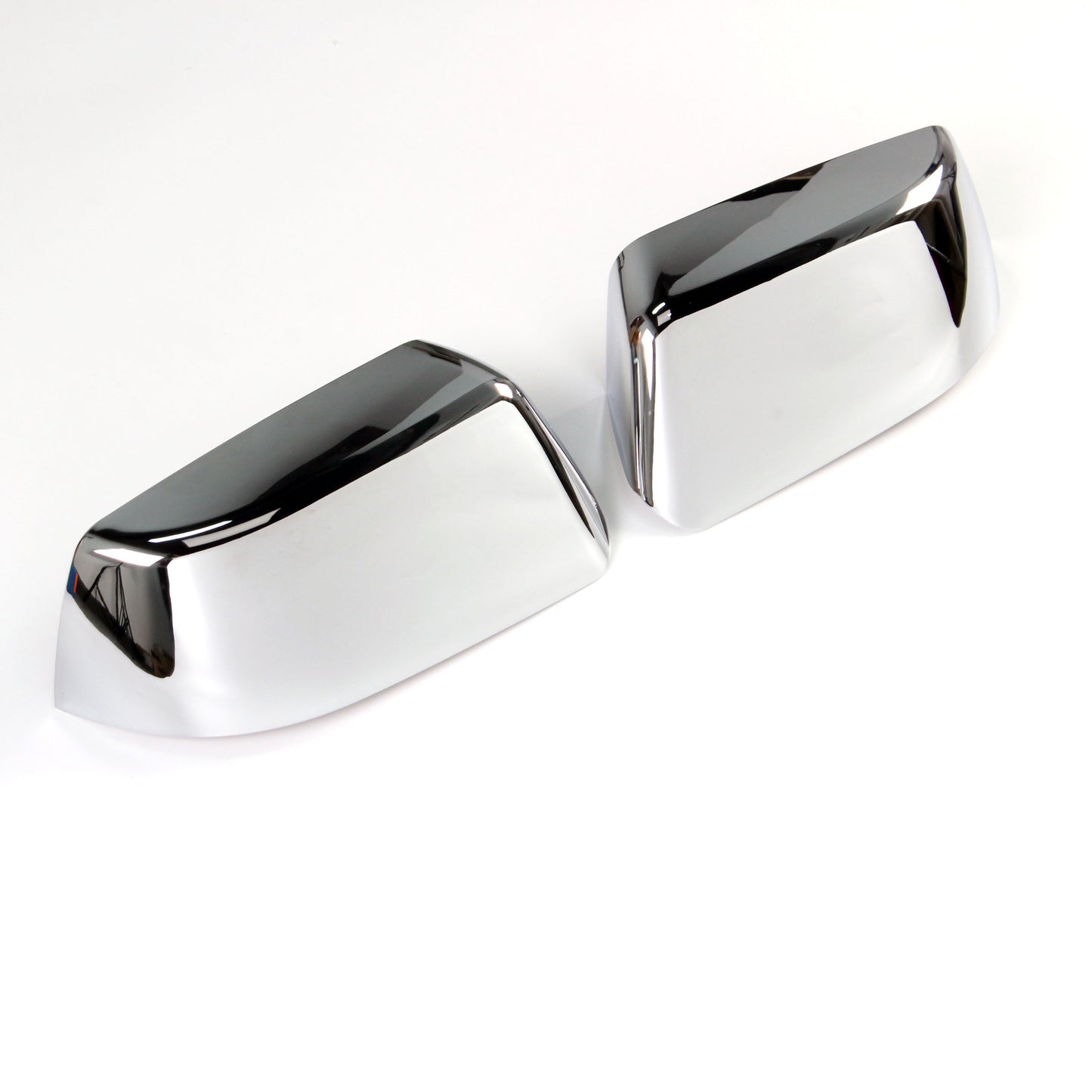 Top Half Chrome Mirror Cover w/o side camera For 15-20 Cadillac Escalade ESV Chevrolet Suburban Tahoe Yukon