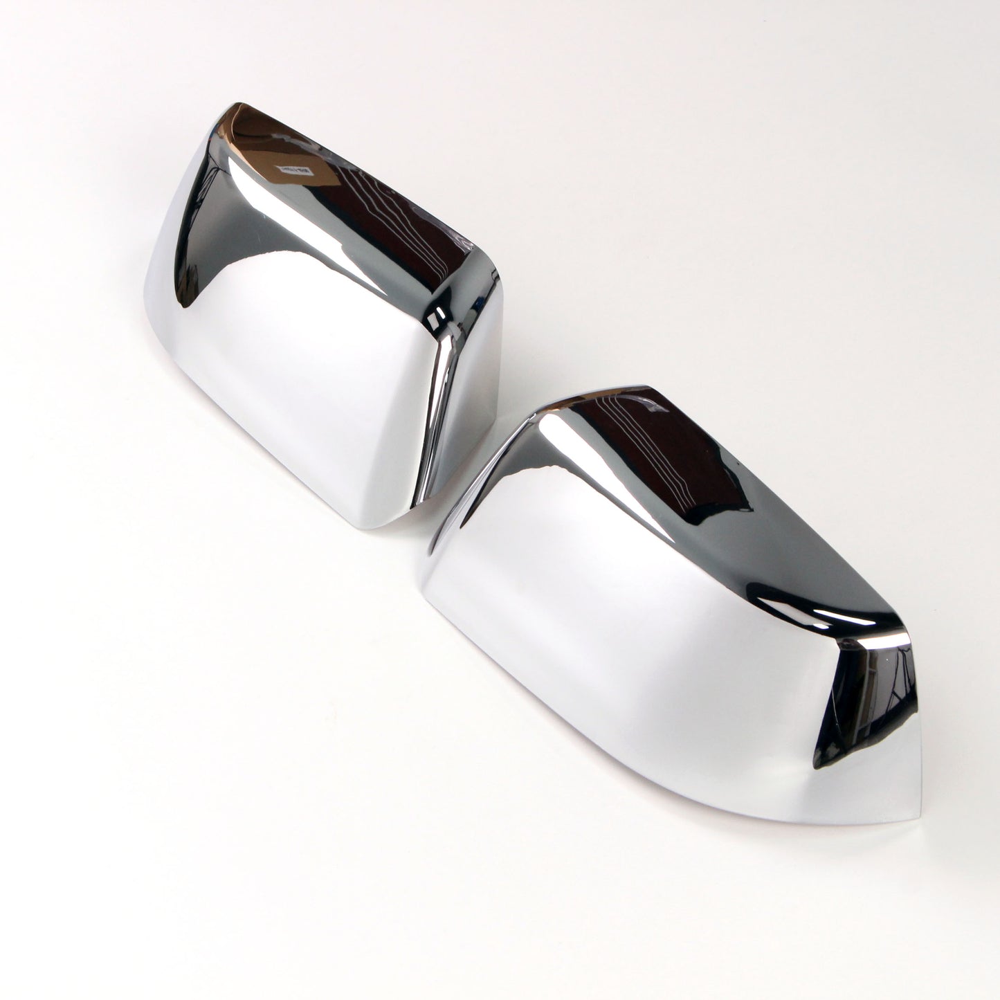 Top Half Chrome Mirror Cover w/o side camera For 15-20 Cadillac Escalade ESV Chevrolet Suburban Tahoe Yukon