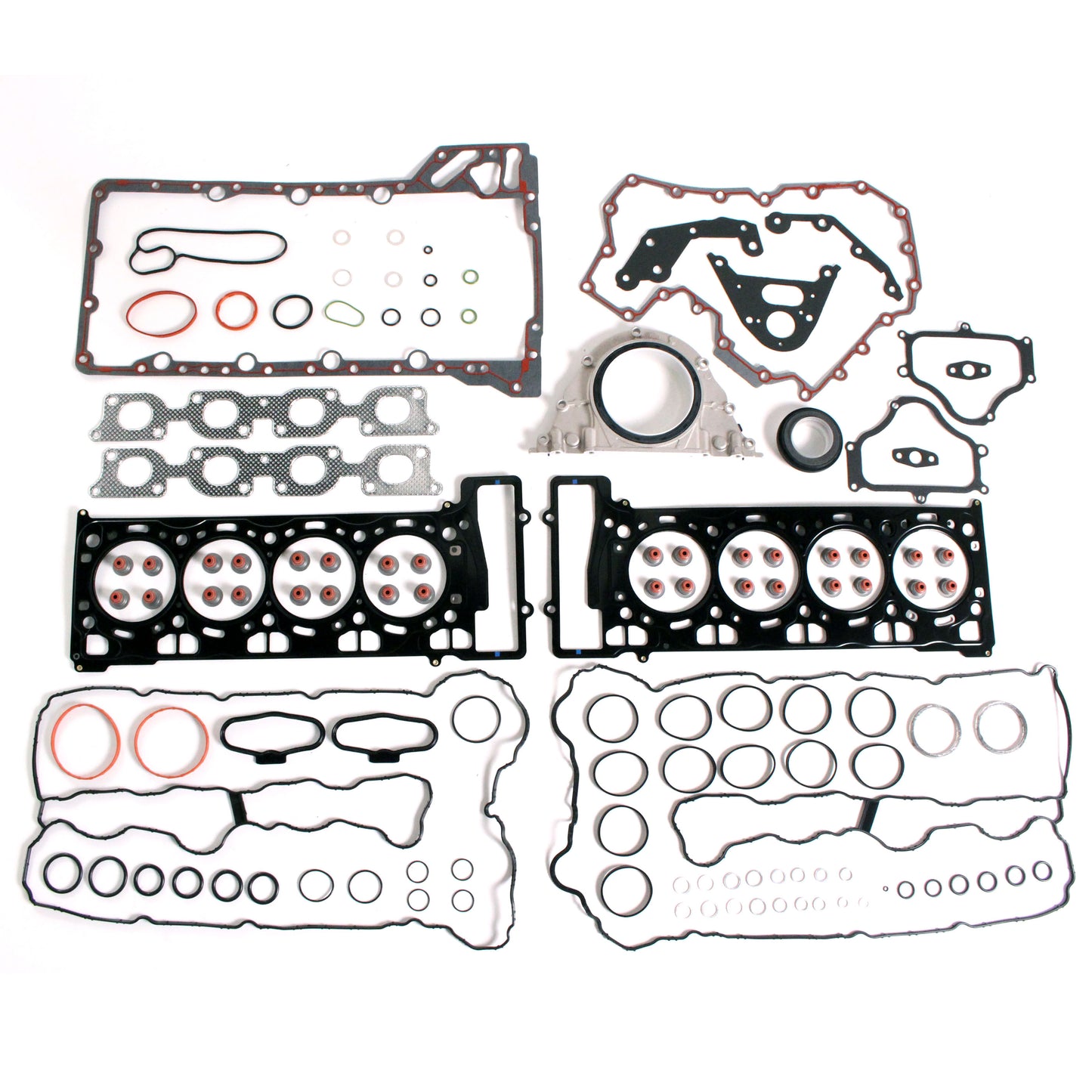 N63B44A Full Engine Gasket Set Fit for 08-14 BMW 550i 650i 750i 750Li X5 X6 F10 F11 F07 F12 F13 F01 F02 F03 F04 E70 E71 E72 Alpina B7 B7L F01 F02 F03 F04 4.4L V8 Turbo