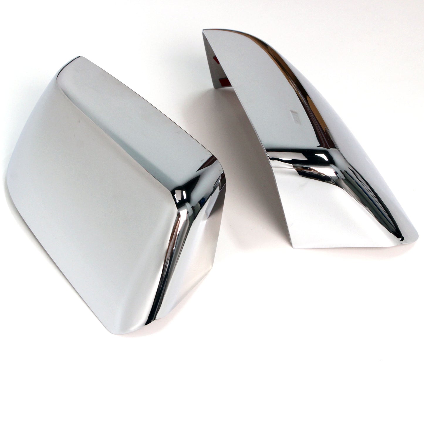 Top Half Chrome Mirror Cover w/o side camera For 15-20 Cadillac Escalade ESV Chevrolet Suburban Tahoe Yukon