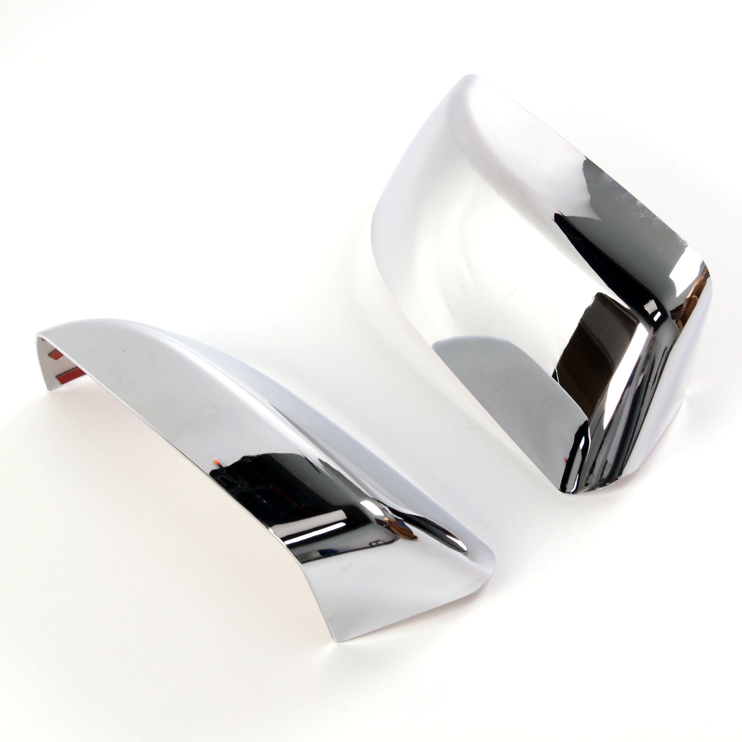 Top Half Chrome Mirror Cover w/o side camera For 15-20 Cadillac Escalade ESV Chevrolet Suburban Tahoe Yukon