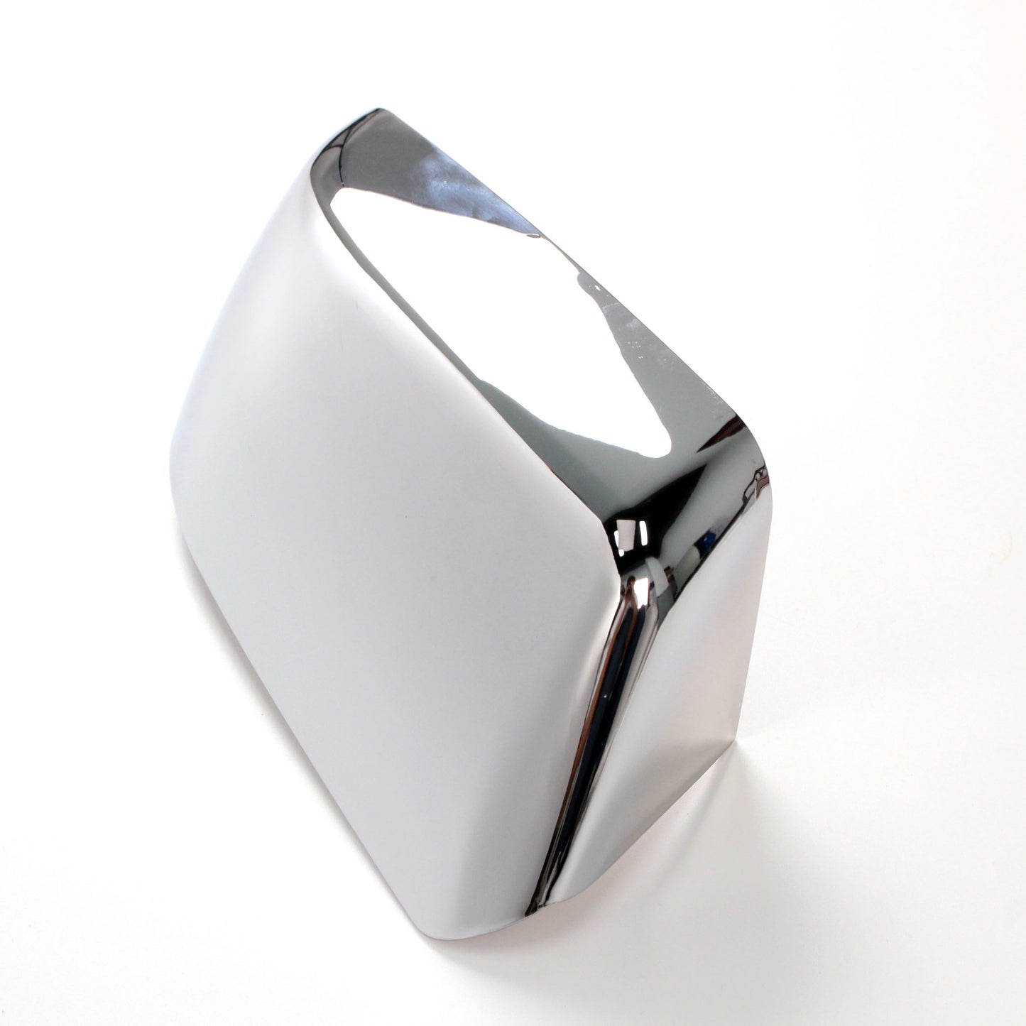 Top Half Chrome Mirror Cover w/o side camera For 15-20 Cadillac Escalade ESV Chevrolet Suburban Tahoe Yukon
