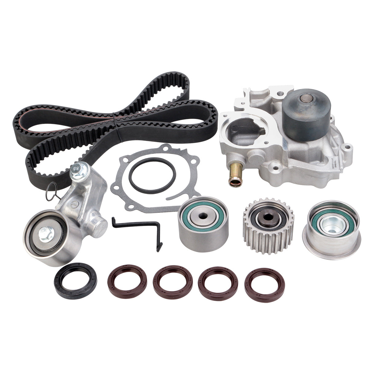 Timing Belt Kit Water Pump for 2006-2012 Subaru Impreza Forester Legacy Outback 2.5L EJ253