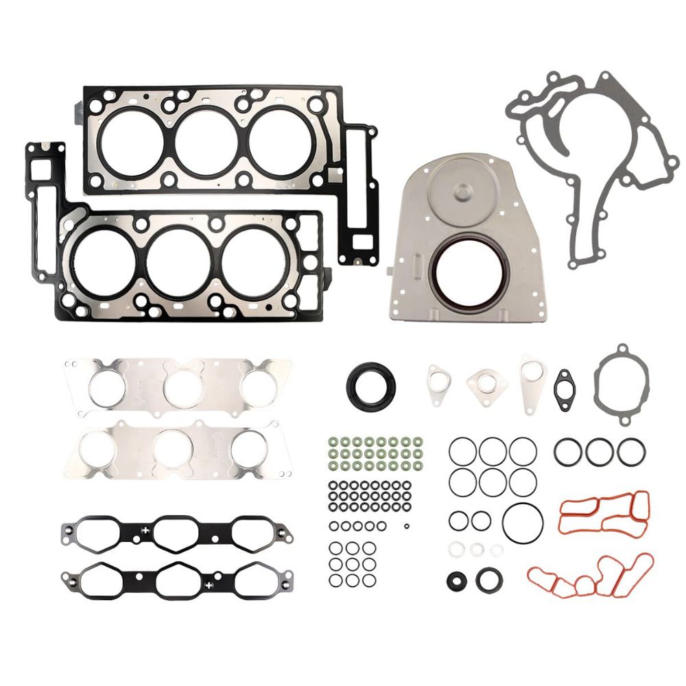 AUCERAMIC Multi Layer Steel MLS Cylinder Head Gasket Set Compatible with Mercedes Benz C230 C280 C300 CLC230 CLK280 CLS300 E230 E280 GLK280 GLK300 Engine Code MB272