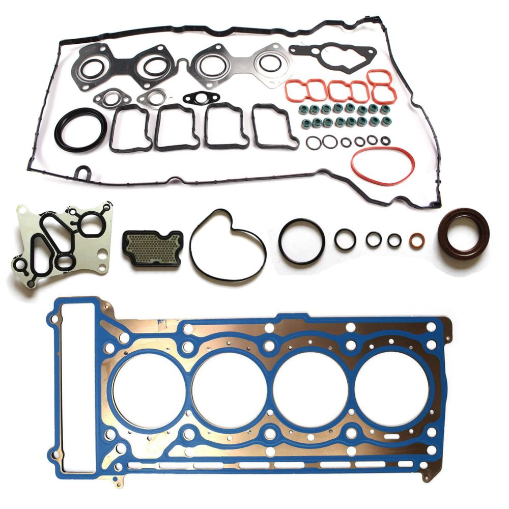 AUCERAMIC Cylinder Head Gasket Set fit for Mercedes Benz C180 C200 C250 E200 E250 SLK200 SLK250 1.8L L4 DOHC M271