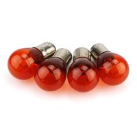 Turn Signal Light Lenses with Bulb for 1986-2012 Harley Davidson Electra Glide Road King Tour Glides 005