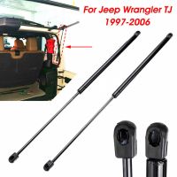 2 rear window lift support strut for jeep wrangler tj 1997 to 2006