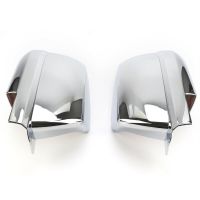 Full Mirror Cover  Overlay Chrome Plated Fits for 2007-2020 Toyota Tundra Sequoia  004