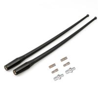 2 PCS 13 inch Rubber AM FM Antenna Mast Waterproof Flexible Rubber Euro Style Radio Antenna fit for Harley Davidson 01