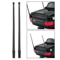 2 PCS 13 inch Rubber AM FM Antenna Mast Waterproof Flexible Rubber Euro Style Radio Antenna fit for Harley Davidson 02