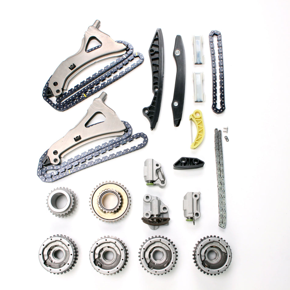 Timing Chain Kit W/ VVT Gear Fit 12-19 Mercedes 4.7L V8 turbocharged M278