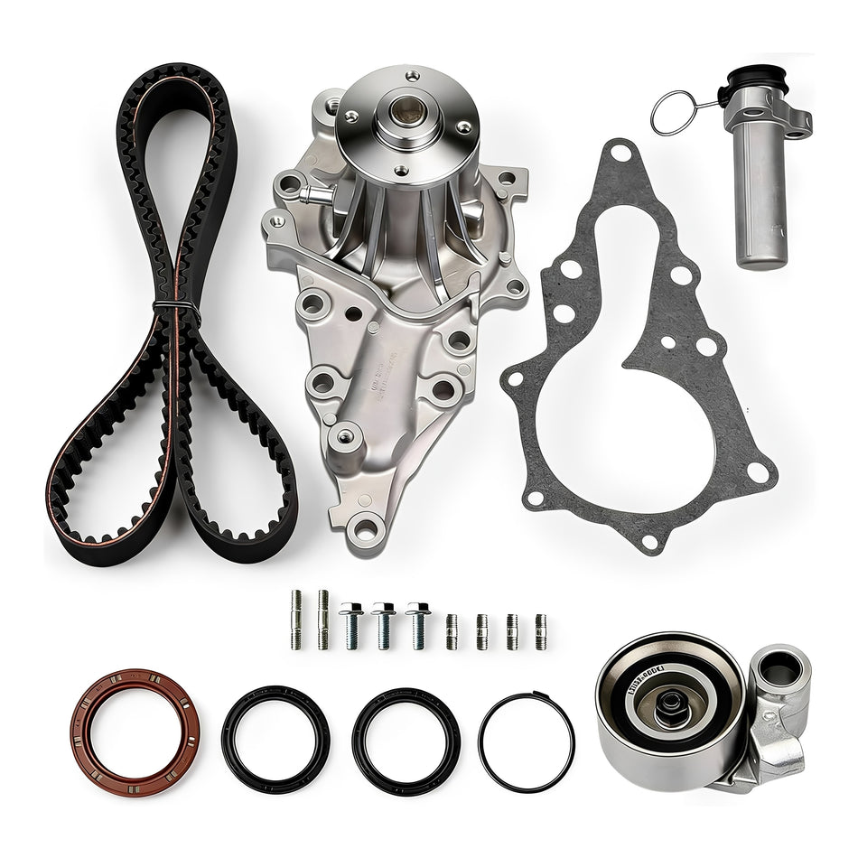 Timing Belt Kit with Water Pump TCKWP215 Fit for 1998-2005 Lexus GS300 IS300 3.0L L6 DOHC 24V