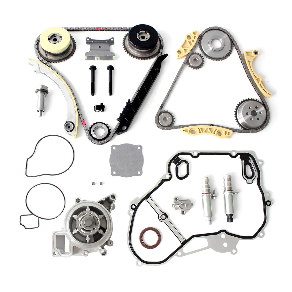 9-4202S 2.4 Timing Chain Kit w/Water Pump Fit for Buick Chevy GMC