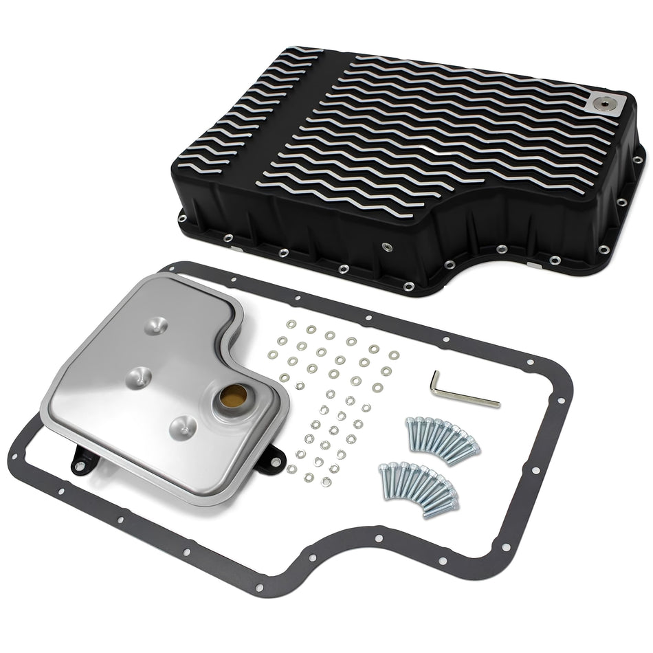 Transmission Pan 328052010 Fit for 2011-2019 Ford F-250 F-350 Super Duty 6.7L Power Stroke 6R140