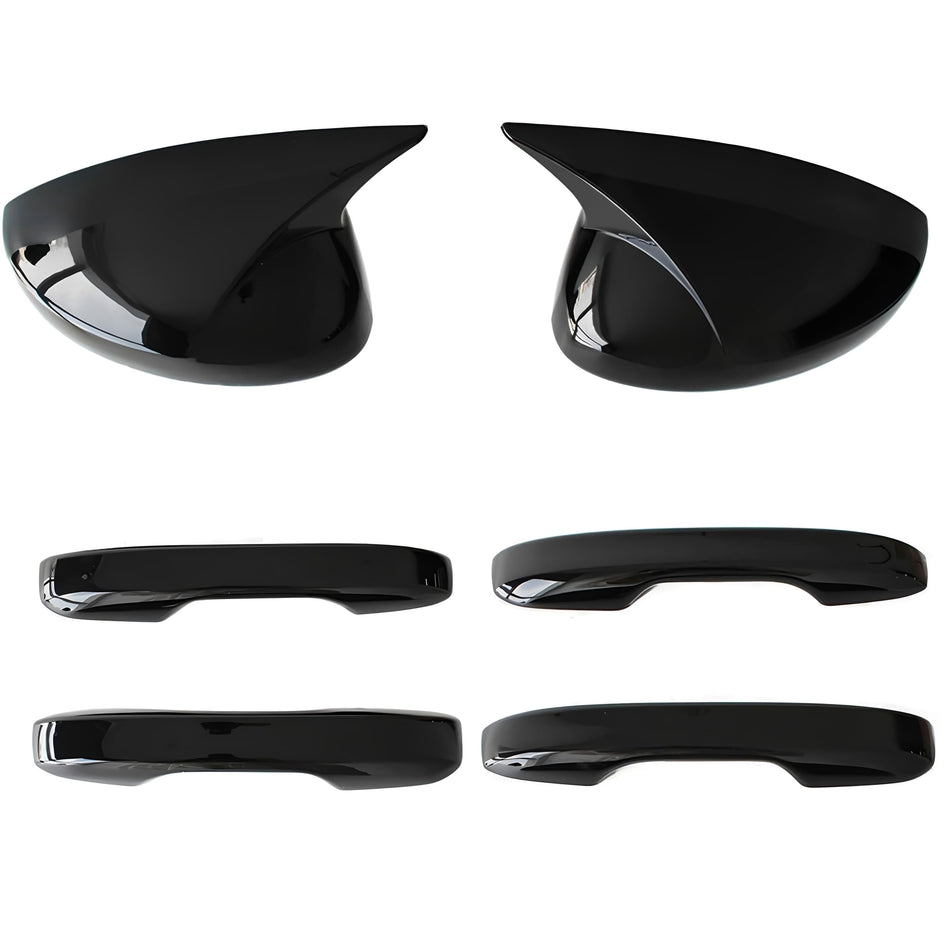 Ox Horn Mirror Cover Fit for 2022-2026 Honda Civic Sedan Hatchback w/o Turn Signal