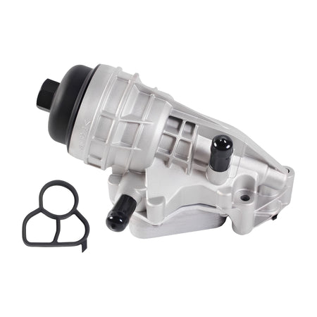 Oil filter housing with black seal and included gasket