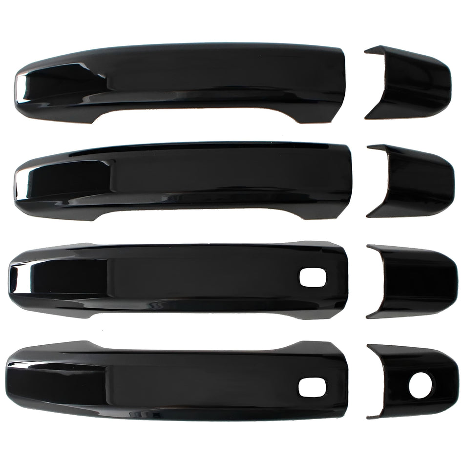 2019-2025 Chevy Silverado GMC Sierra 1500 2500HD 3500HD Door Handle Covers with Smart Keyholes