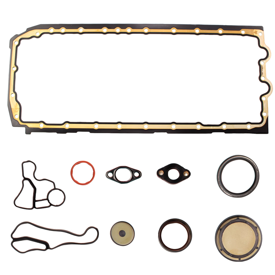 Oil Pan Gasket Set 11137600482 Fit for 2007-2018 BMW 335i 535i X5 3.0L Turbo N54 N55