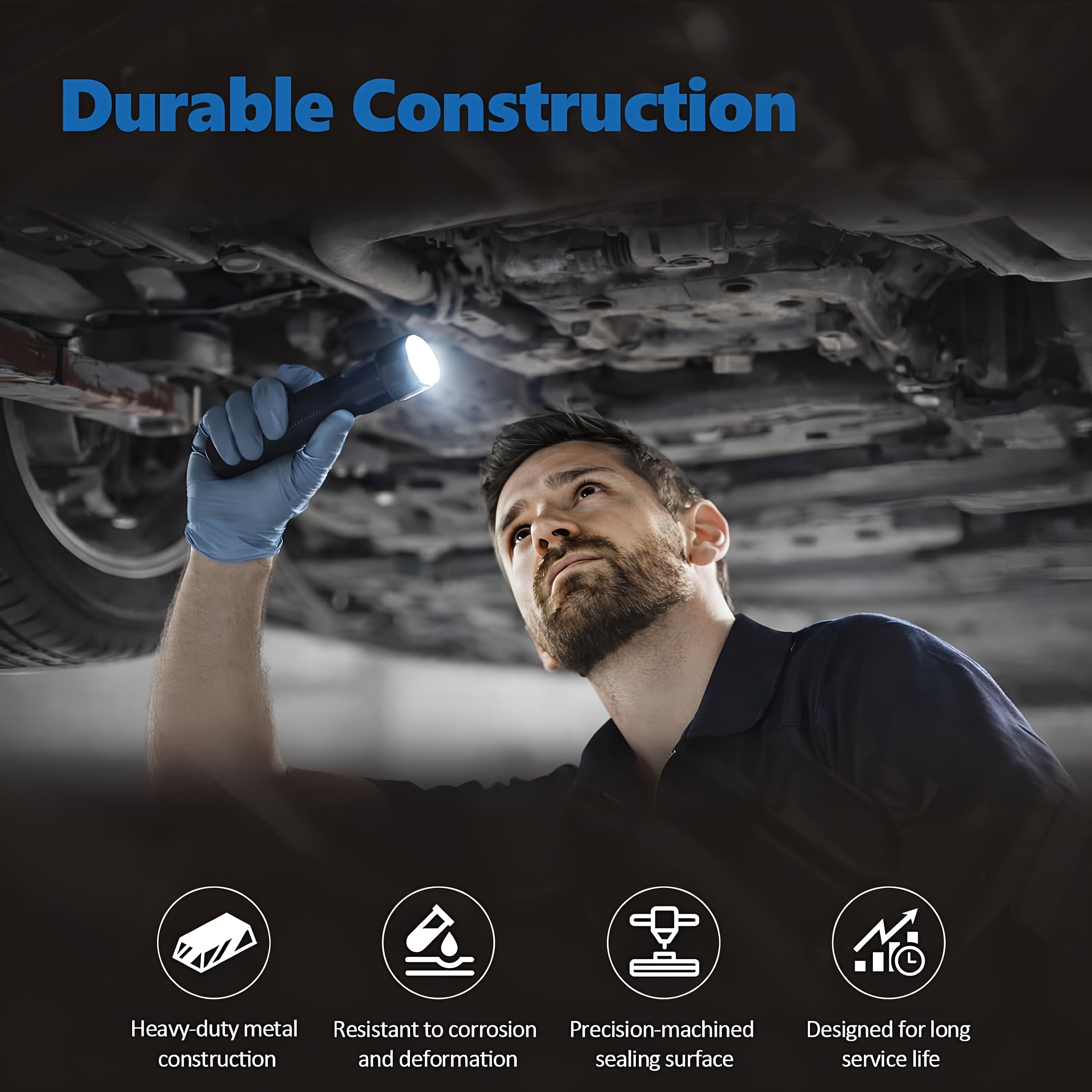 Automatic transmission oil pan installed under vehicle for service