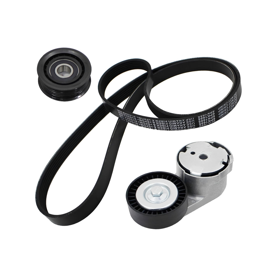 Serpentine Belt Tensioner Kit Fit for Dodge Durango Jeep 3.6L V6