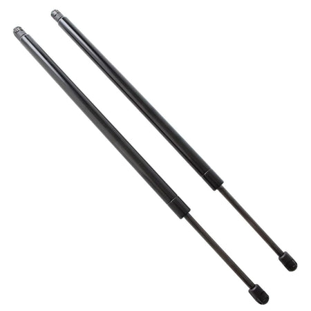 2-pack trunk lift support rods, black metal with ball-end tips