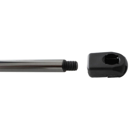2-pack liftgate lift support with threaded rod end and black ball socket bracket