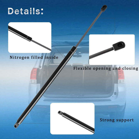 2Pcs Tailgate Lift Supports 74870S9VA01 Fit for 2003-2007 Honda Pilot