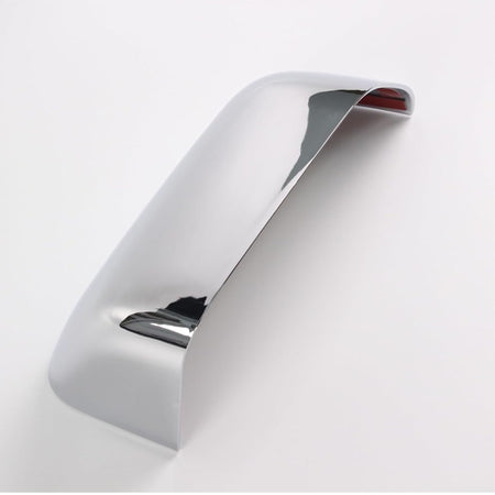 Chrome mirror cover with reflective finish