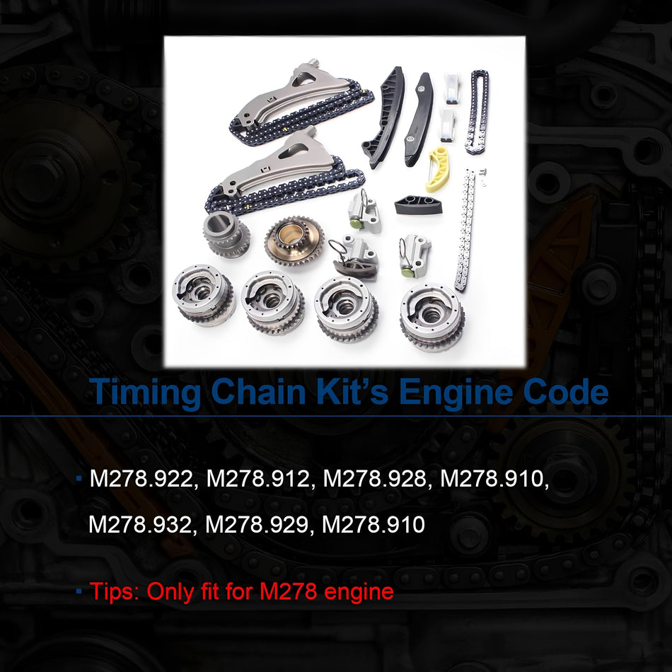 Timing Chain Kit Mercedes CLS500 E500 S500 4.7L V8