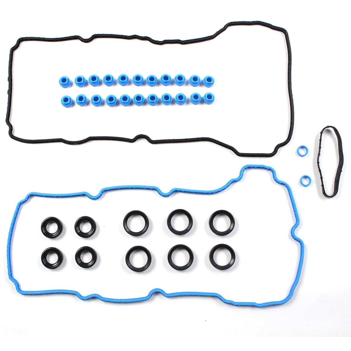 Valve Cover Gasket Set VS50814R1 Fit for 2011-2020 Ford F-150 Explorer 3.5L V6 - Auceramic