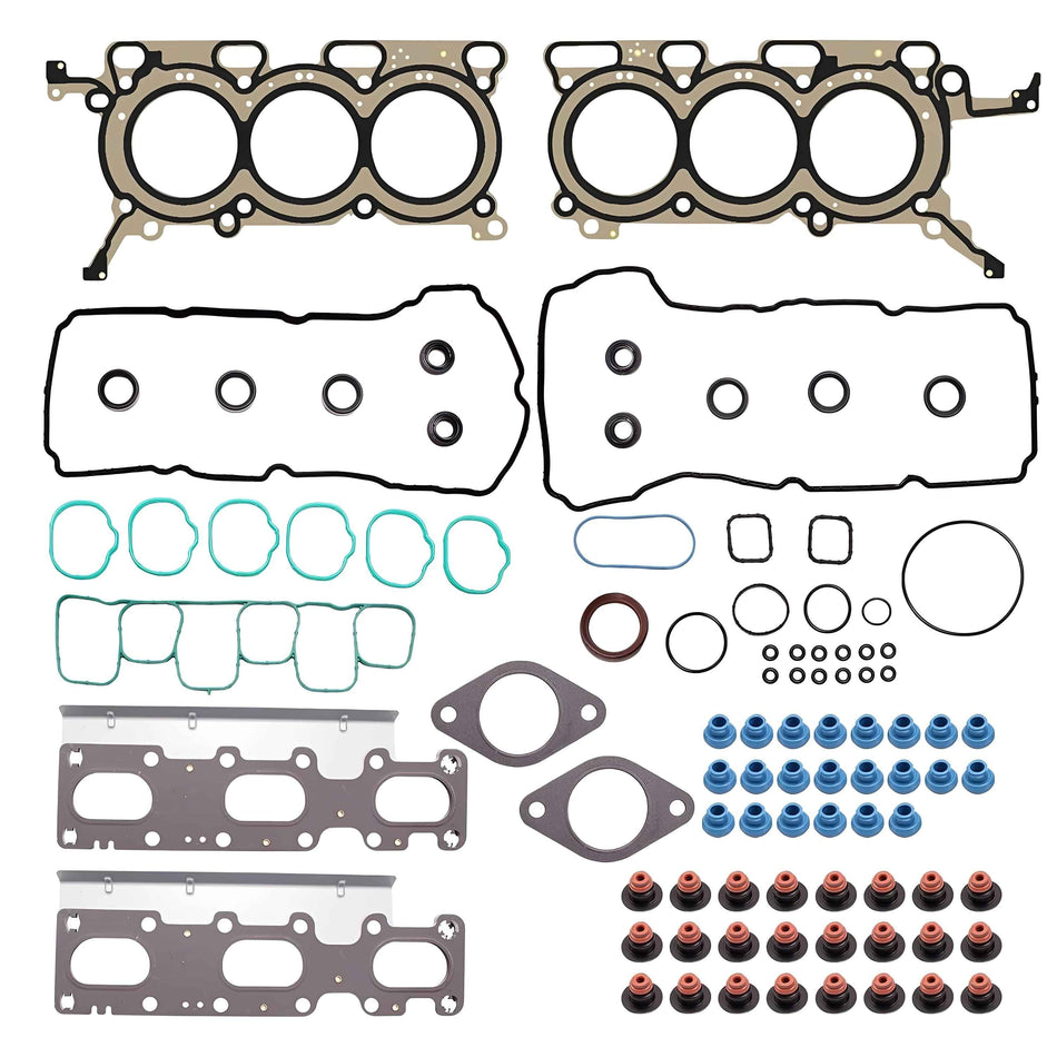 Head Gasket Set HS26487PT2 Fit for 2011-2019 Ford Edge Explorer Taurus 3.5L
