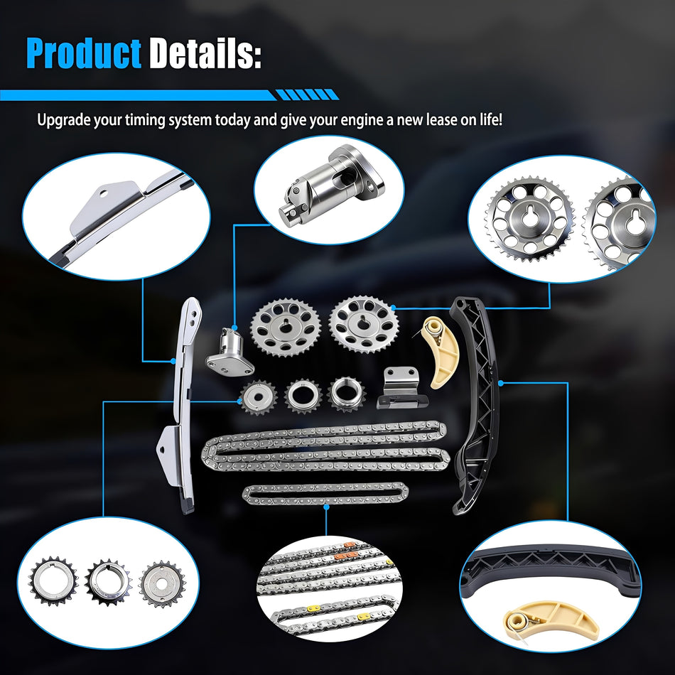Timing Chain Kit Fit for Toyota Corolla Prius 1.8L L4 DOHC