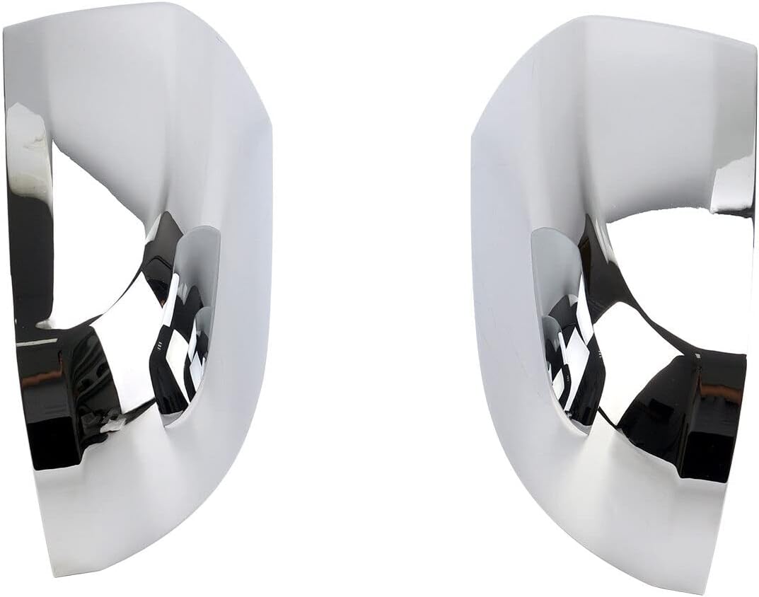 Chrome Mirror Covers for Toyota Tundra 2007–2019 & Sequoia 2008–2014
