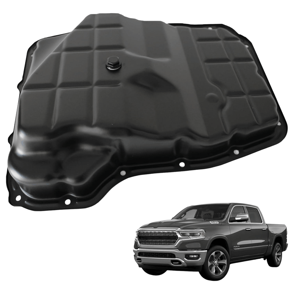 2011–2018 Ram 1500 Jeep Grand Cherokee 65RFE Transmission Oil Pan with Drain Plug 265-870