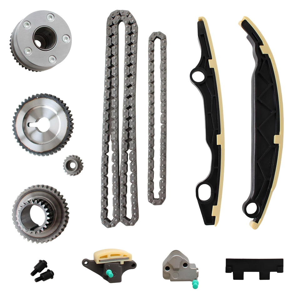 Timing Chain Kit 130281JB0A Fit for 2010-2015 Nissan Altima Rogue 2.5L