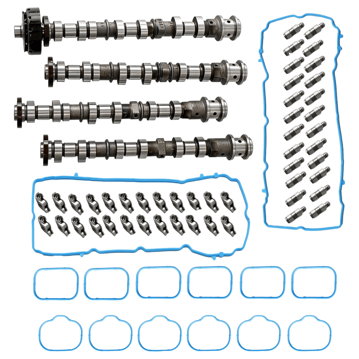 2011-2016 Dodge Jeep Chrysler Ram 3.6L V6 Camshaft Rocker Arm Lifters Kit 66Pcs VS50805R 5184377AG