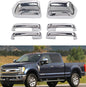 2017-2022 Ford Super Duty Chrome Mirror & Door Handle Covers Kit