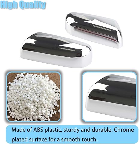 Chrome Mirror Covers for Ford F150 2009–2014