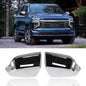 Chrome Mirror Covers for Tahoe, Suburban, Yukon & Escalade 2021–2025