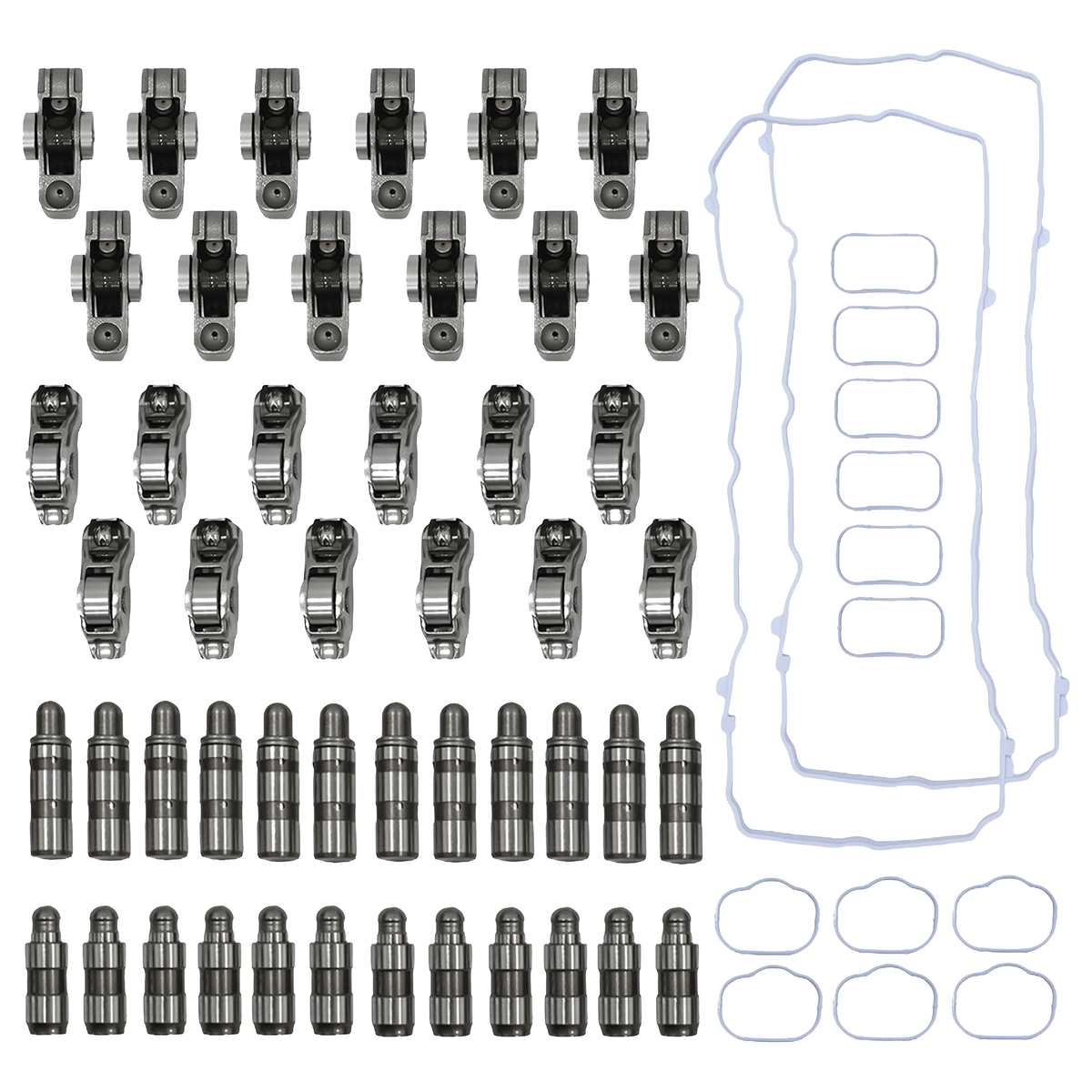 2016-2024 Dodge Chrysler Jeep Ram 3.6L V6 Rocker Arm Lifters Kit 24Pcs with Gasket Set 5047979AA