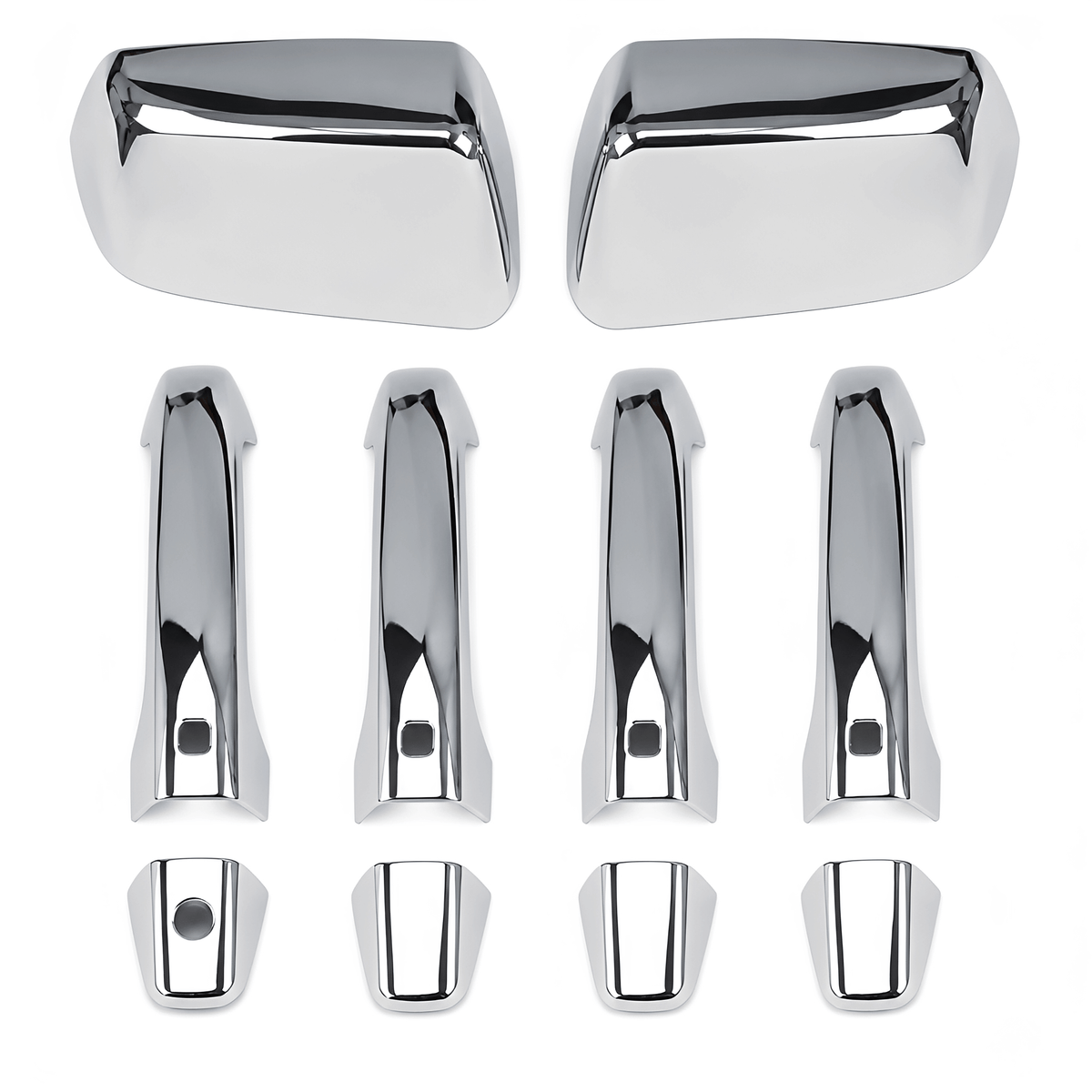 2015-2020 Chevy Tahoe Suburban GMC Yukon XL Chrome Mirror Covers and Door Handle Covers